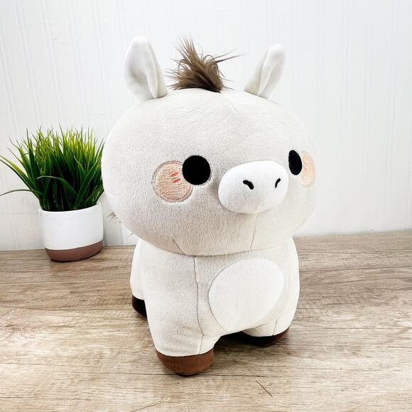 Honeymaru Plush Horse Animal Stuffed Animal 10" Mochi Pony Honey Maru - Picture 1 of 11